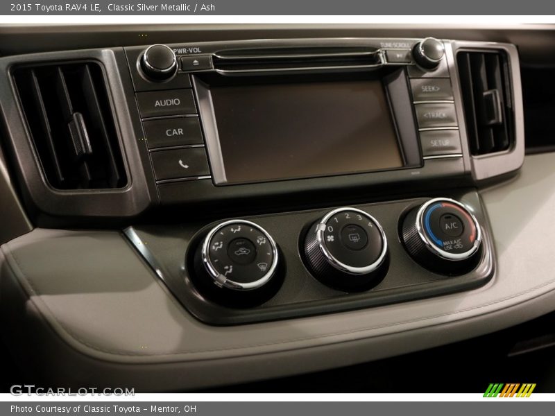 Classic Silver Metallic / Ash 2015 Toyota RAV4 LE