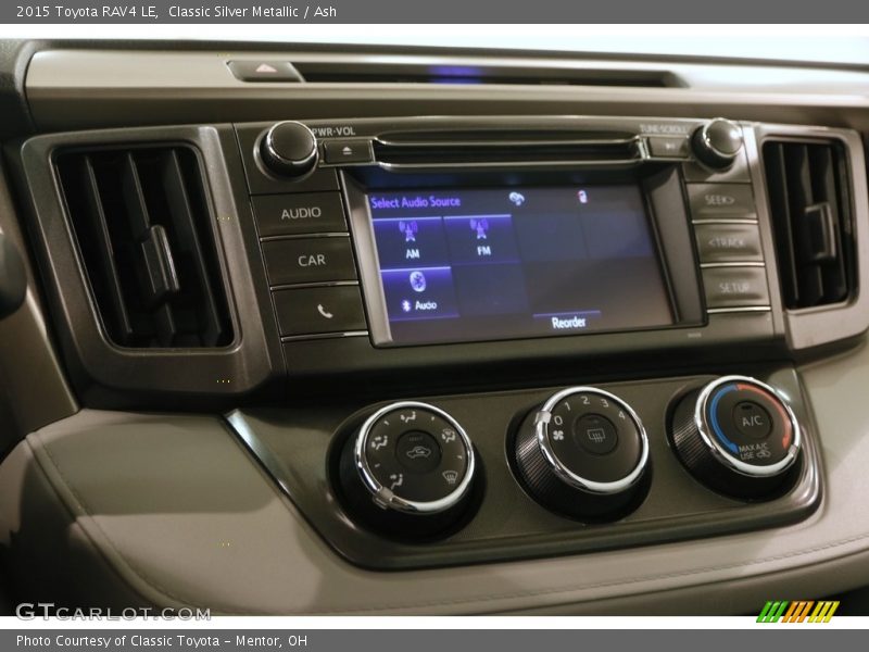 Classic Silver Metallic / Ash 2015 Toyota RAV4 LE