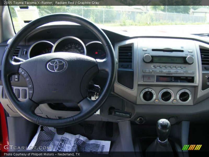 Radiant Red / Graphite Gray 2005 Toyota Tacoma X-Runner