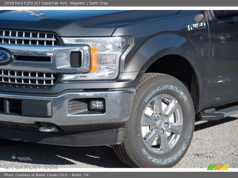 Magnetic / Earth Gray 2018 Ford F150 XLT SuperCab 4x4