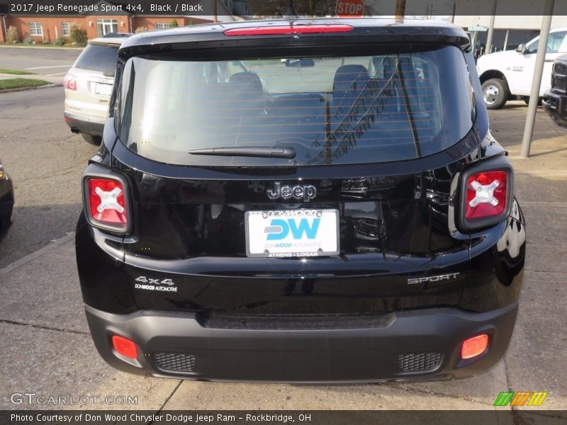 Black / Black 2017 Jeep Renegade Sport 4x4
