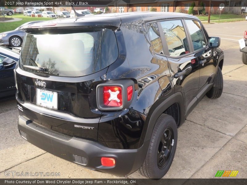 Black / Black 2017 Jeep Renegade Sport 4x4