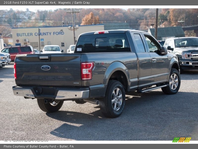 Magnetic / Earth Gray 2018 Ford F150 XLT SuperCab 4x4