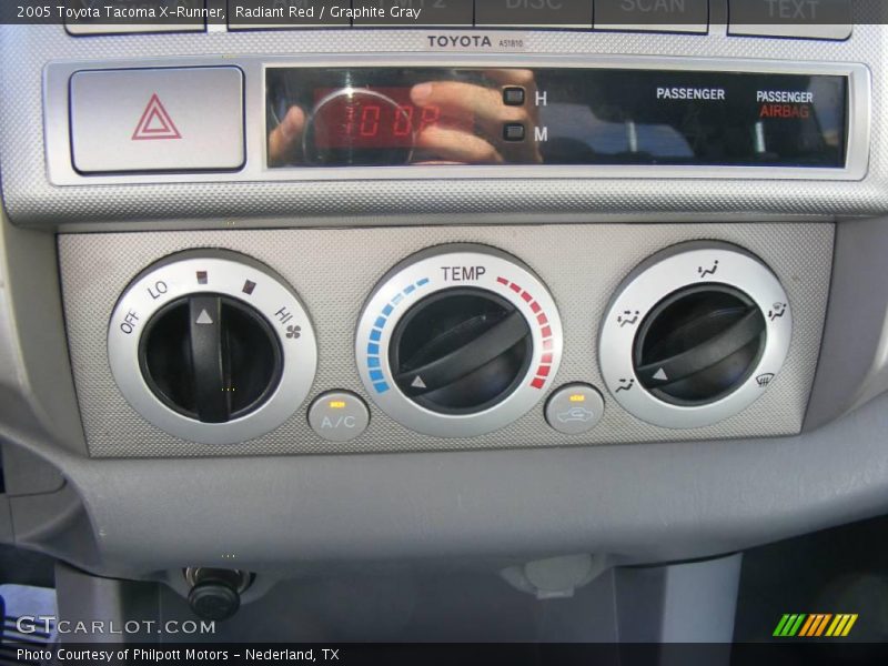 Radiant Red / Graphite Gray 2005 Toyota Tacoma X-Runner