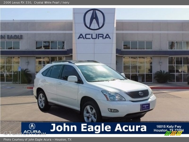 Crystal White Pearl / Ivory 2006 Lexus RX 330