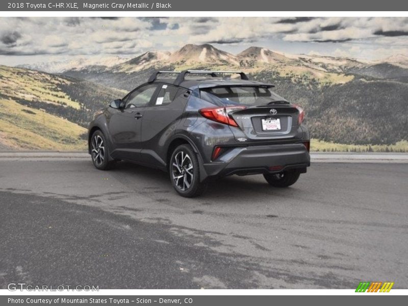 Magnetic Gray Metallic / Black 2018 Toyota C-HR XLE