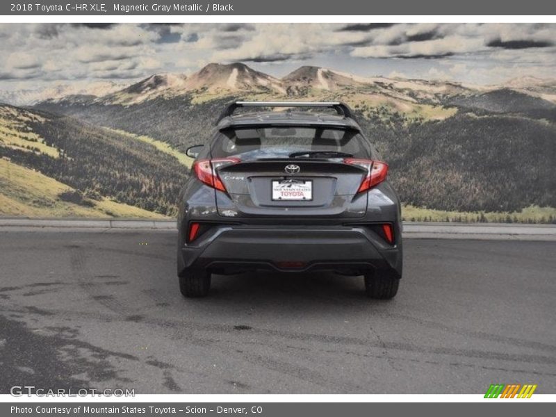 Magnetic Gray Metallic / Black 2018 Toyota C-HR XLE