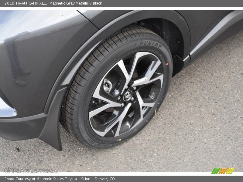 Magnetic Gray Metallic / Black 2018 Toyota C-HR XLE