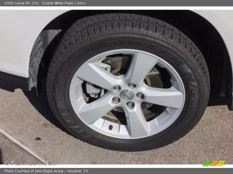 Crystal White Pearl / Ivory 2006 Lexus RX 330