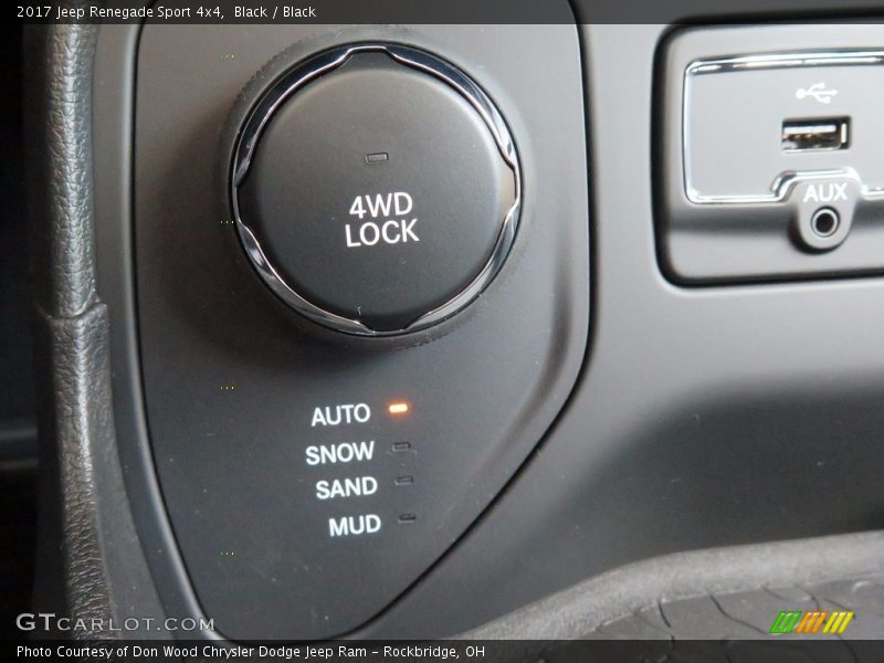 Black / Black 2017 Jeep Renegade Sport 4x4