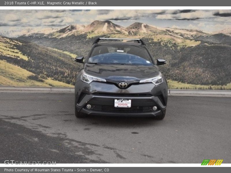 Magnetic Gray Metallic / Black 2018 Toyota C-HR XLE