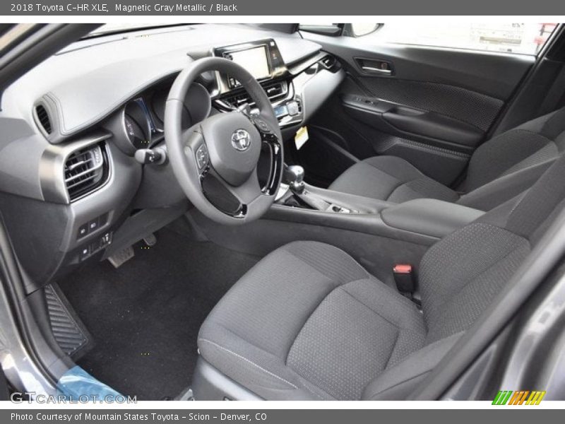 Magnetic Gray Metallic / Black 2018 Toyota C-HR XLE