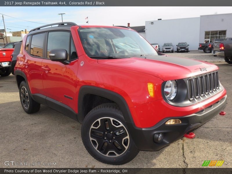Colorado Red / Black 2017 Jeep Renegade Trailhawk 4x4