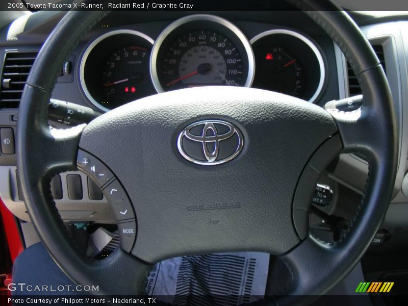 Radiant Red / Graphite Gray 2005 Toyota Tacoma X-Runner