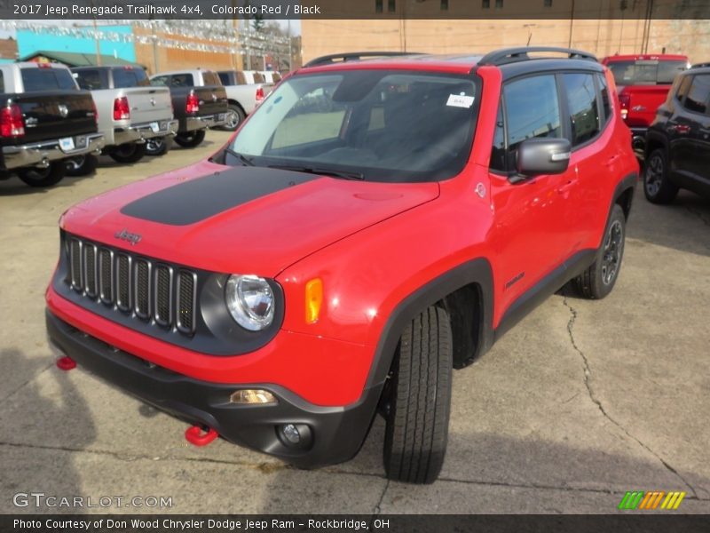 Colorado Red / Black 2017 Jeep Renegade Trailhawk 4x4