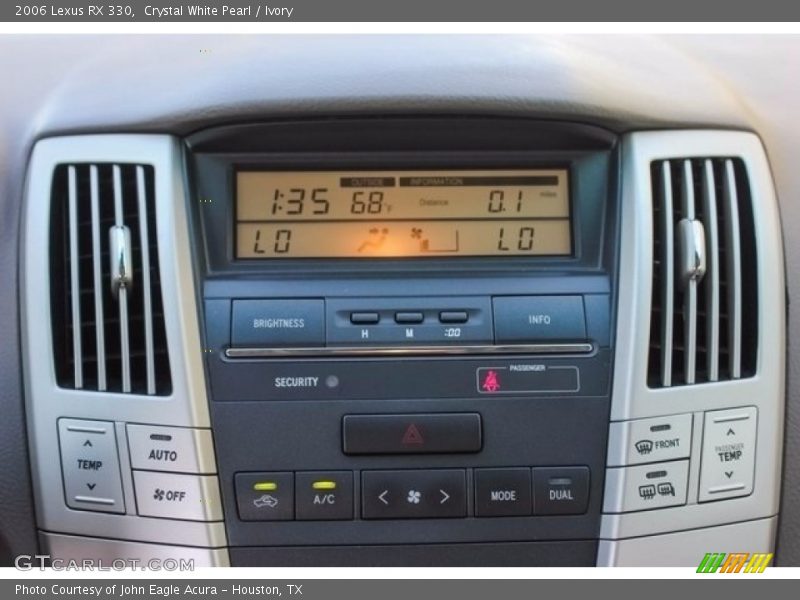 Crystal White Pearl / Ivory 2006 Lexus RX 330