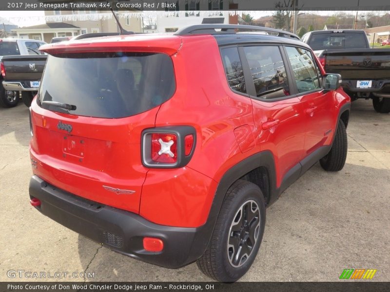 Colorado Red / Black 2017 Jeep Renegade Trailhawk 4x4