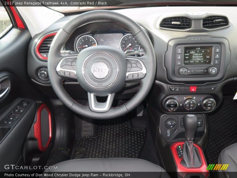 Colorado Red / Black 2017 Jeep Renegade Trailhawk 4x4