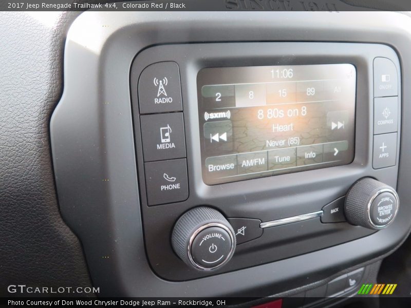 Colorado Red / Black 2017 Jeep Renegade Trailhawk 4x4