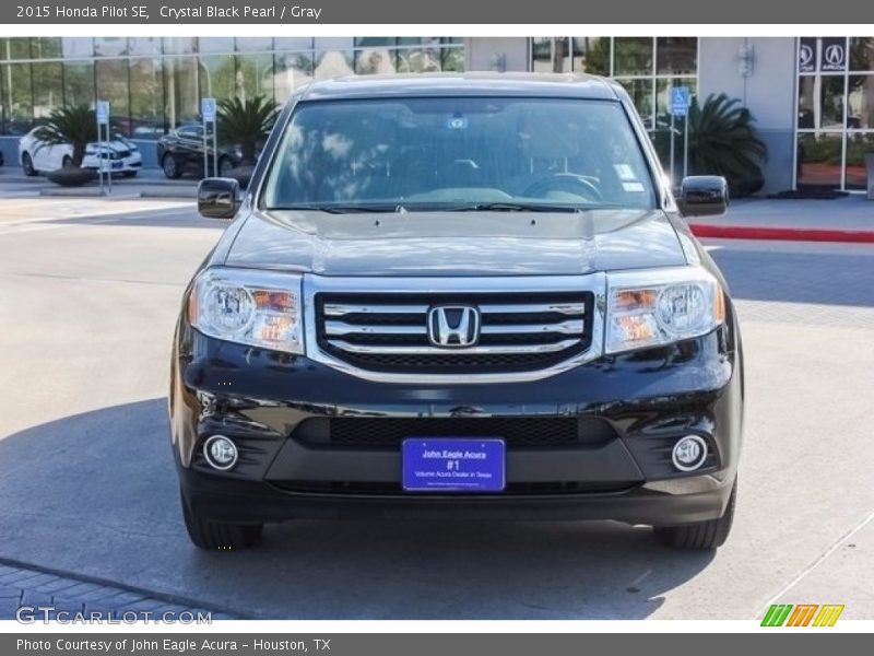 Crystal Black Pearl / Gray 2015 Honda Pilot SE