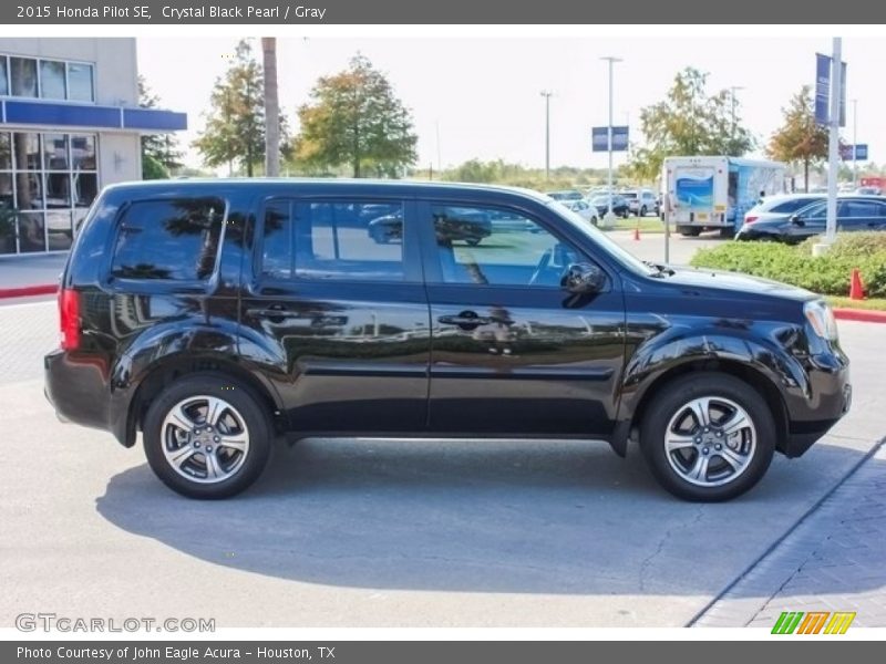 Crystal Black Pearl / Gray 2015 Honda Pilot SE