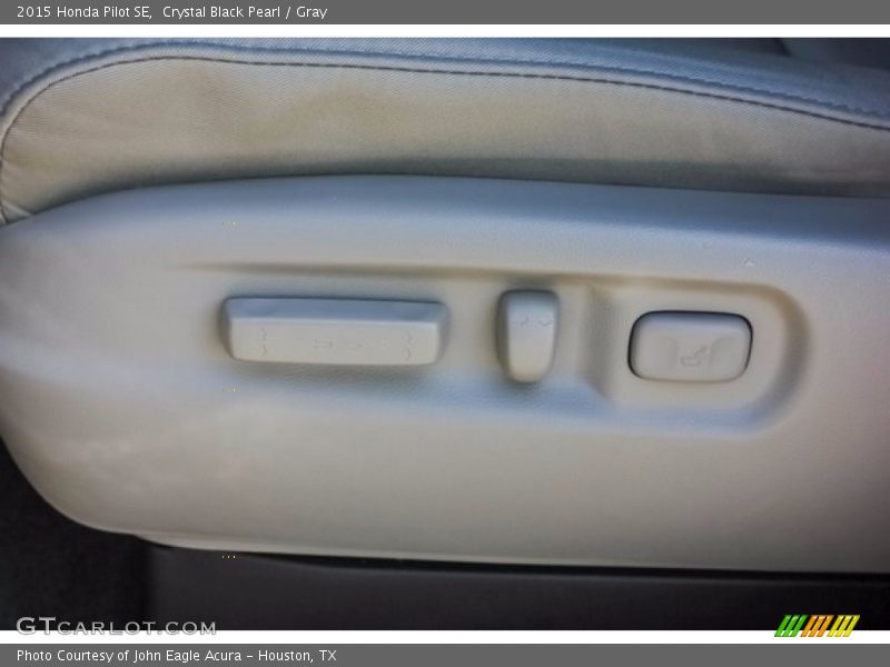 Crystal Black Pearl / Gray 2015 Honda Pilot SE