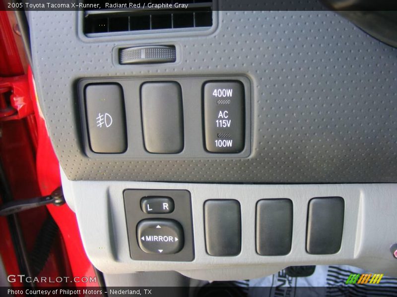 Radiant Red / Graphite Gray 2005 Toyota Tacoma X-Runner
