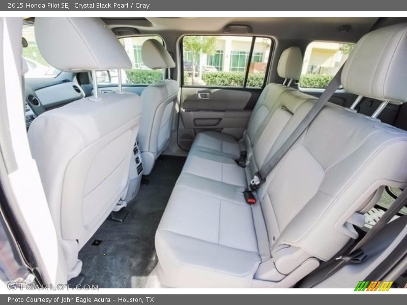 Crystal Black Pearl / Gray 2015 Honda Pilot SE
