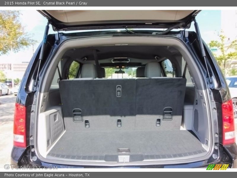 Crystal Black Pearl / Gray 2015 Honda Pilot SE