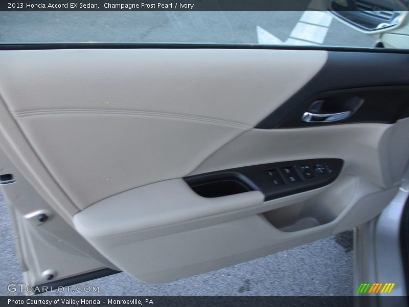 Champagne Frost Pearl / Ivory 2013 Honda Accord EX Sedan