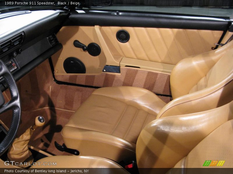 Black / Beige 1989 Porsche 911 Speedster