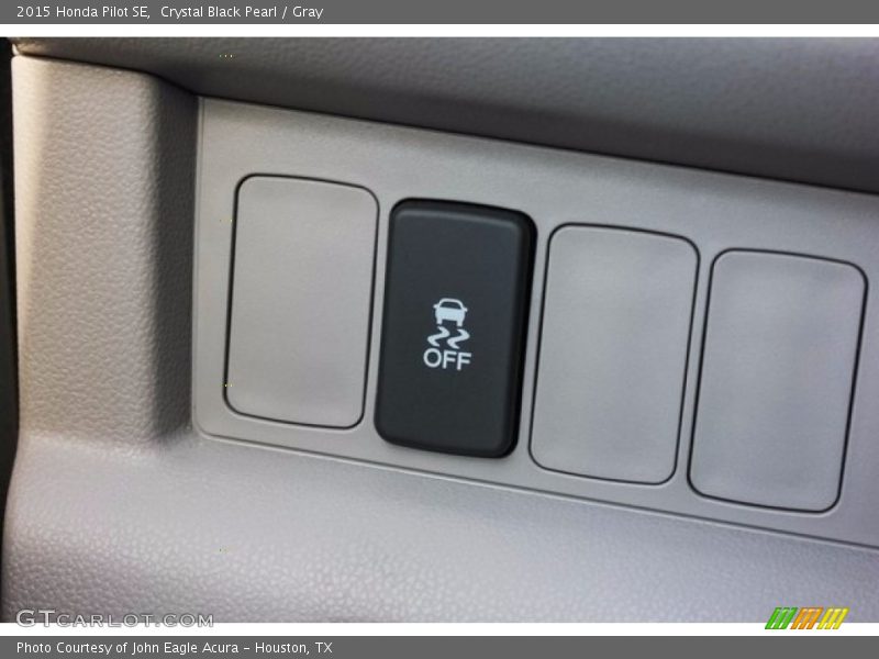 Crystal Black Pearl / Gray 2015 Honda Pilot SE