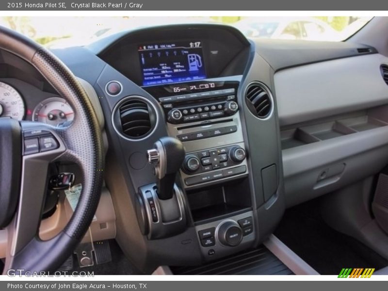 Crystal Black Pearl / Gray 2015 Honda Pilot SE