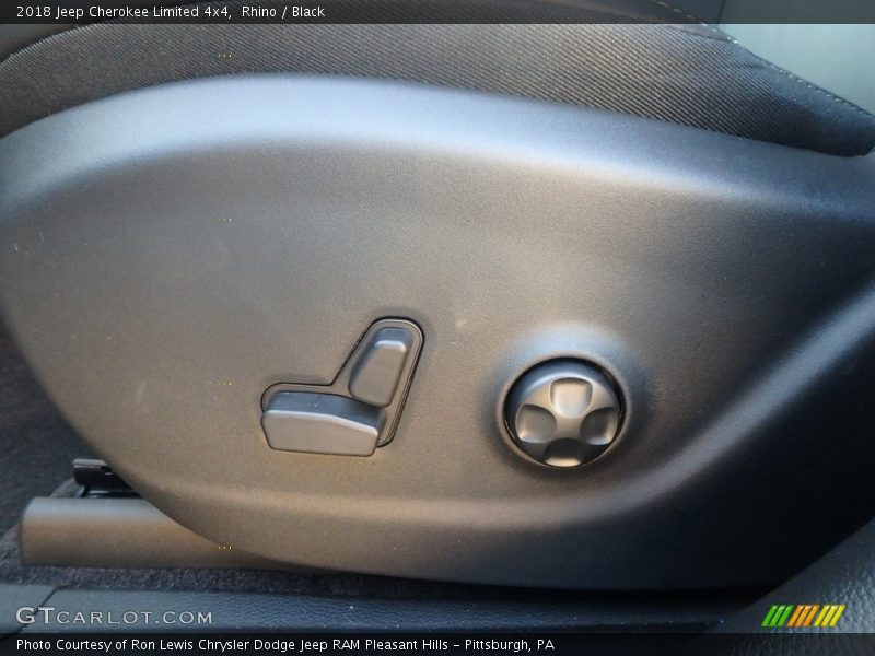 Rhino / Black 2018 Jeep Cherokee Limited 4x4