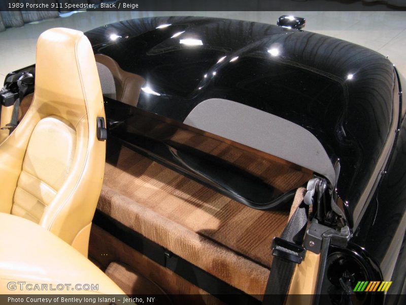 Black / Beige 1989 Porsche 911 Speedster