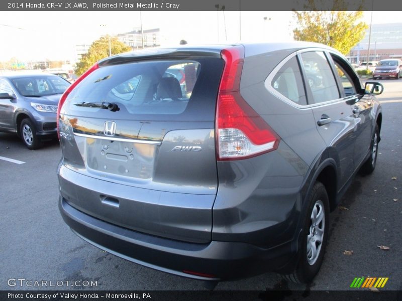 Polished Metal Metallic / Gray 2014 Honda CR-V LX AWD
