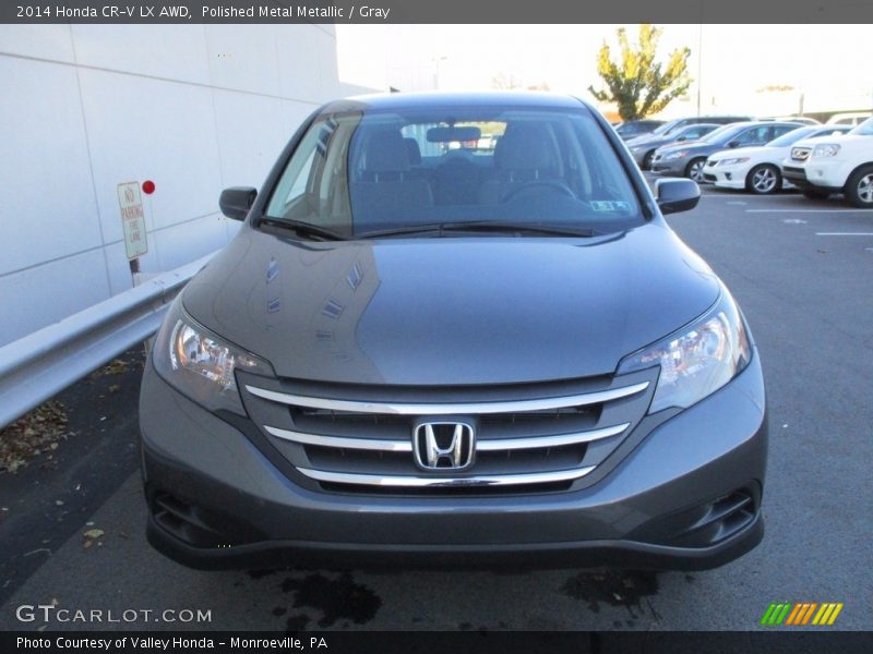 Polished Metal Metallic / Gray 2014 Honda CR-V LX AWD