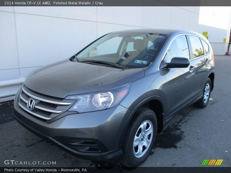 Polished Metal Metallic / Gray 2014 Honda CR-V LX AWD