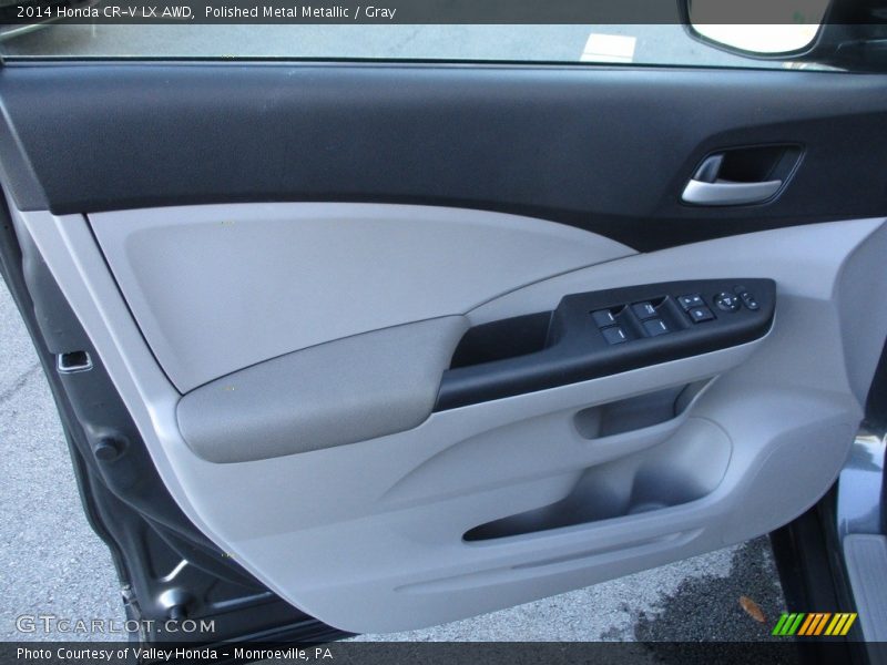 Polished Metal Metallic / Gray 2014 Honda CR-V LX AWD