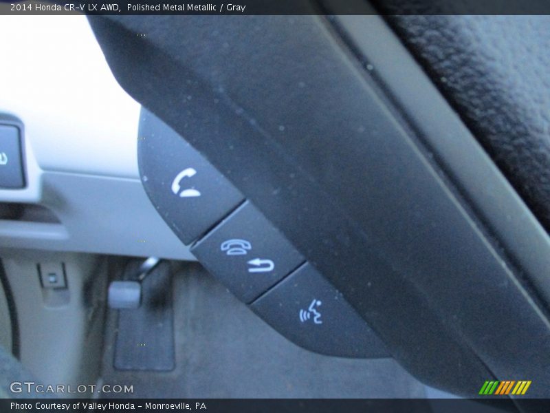 Polished Metal Metallic / Gray 2014 Honda CR-V LX AWD
