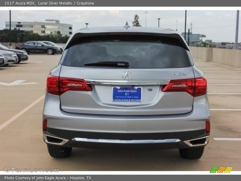 Lunar Silver Metallic / Graystone 2017 Acura MDX