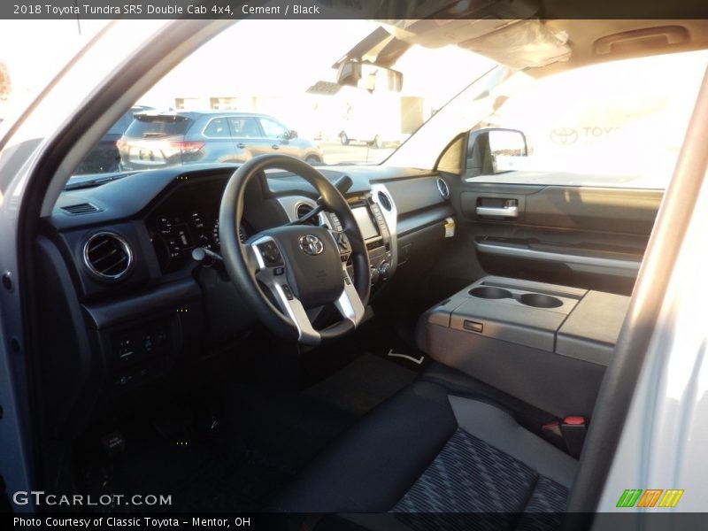 Cement / Black 2018 Toyota Tundra SR5 Double Cab 4x4