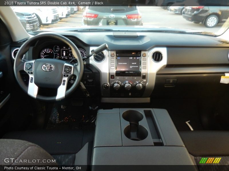 Cement / Black 2018 Toyota Tundra SR5 Double Cab 4x4