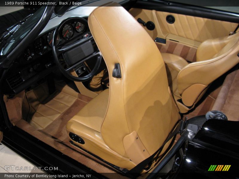 Black / Beige 1989 Porsche 911 Speedster