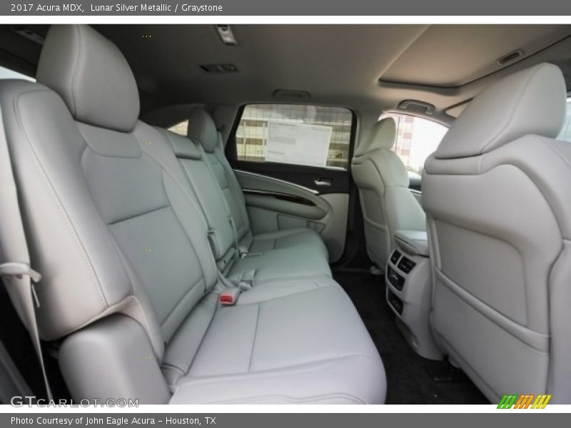 Lunar Silver Metallic / Graystone 2017 Acura MDX