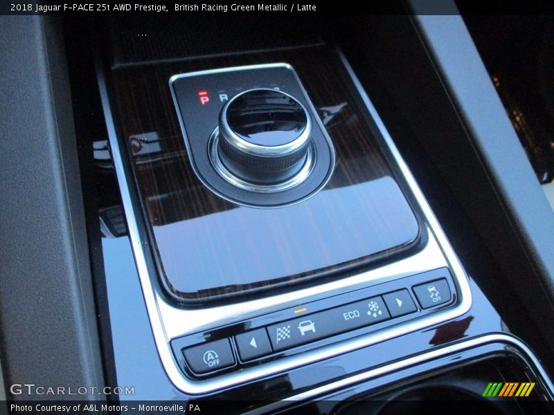 British Racing Green Metallic / Latte 2018 Jaguar F-PACE 25t AWD Prestige
