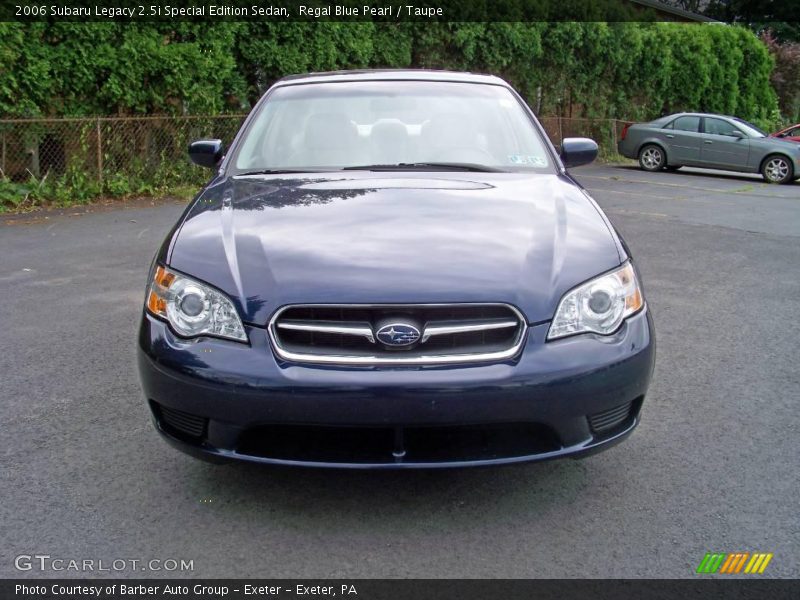 Regal Blue Pearl / Taupe 2006 Subaru Legacy 2.5i Special Edition Sedan