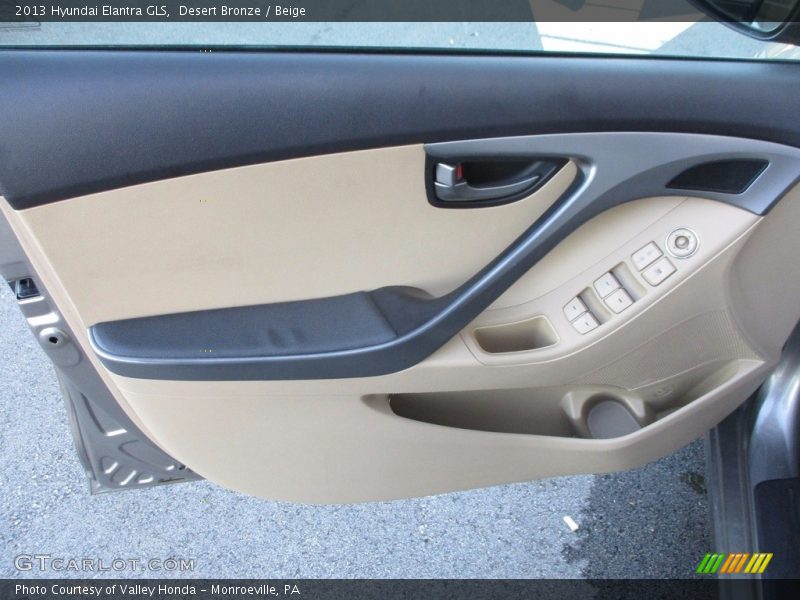 Desert Bronze / Beige 2013 Hyundai Elantra GLS