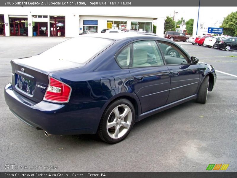 Regal Blue Pearl / Taupe 2006 Subaru Legacy 2.5i Special Edition Sedan