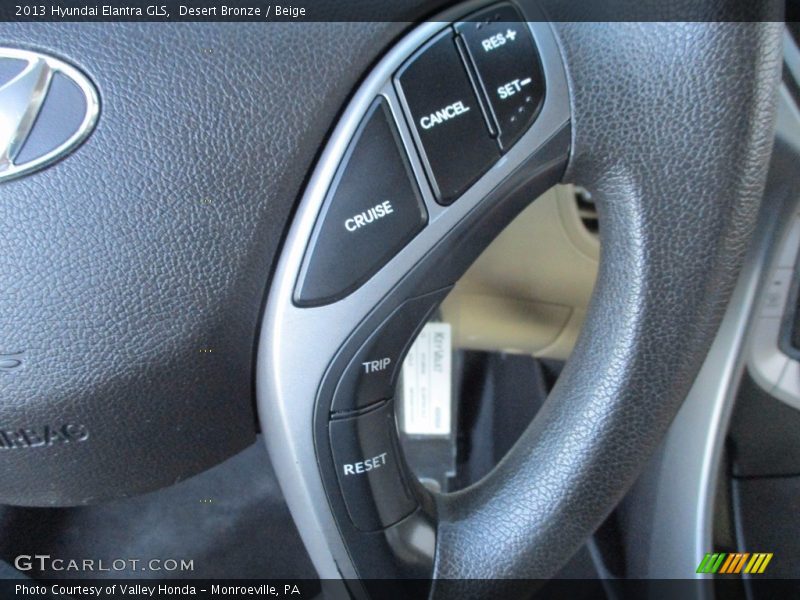 Desert Bronze / Beige 2013 Hyundai Elantra GLS